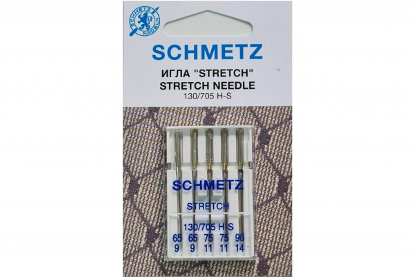 Иглы Schmetz стрейч combi (65x2, 75x2, 90x1), 5 шт в Апатитах